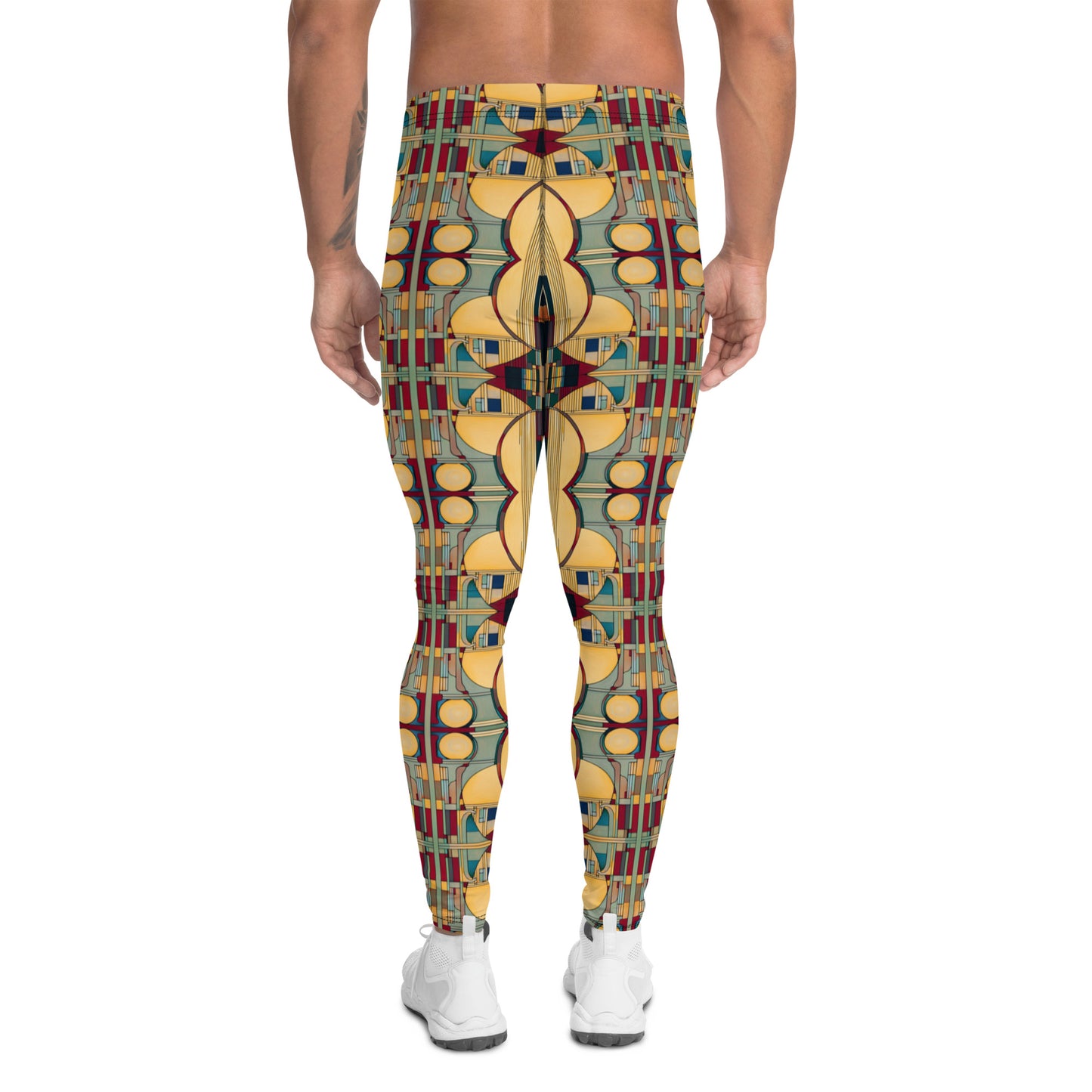 DMV 0224 Geo Boho Men's Leggings