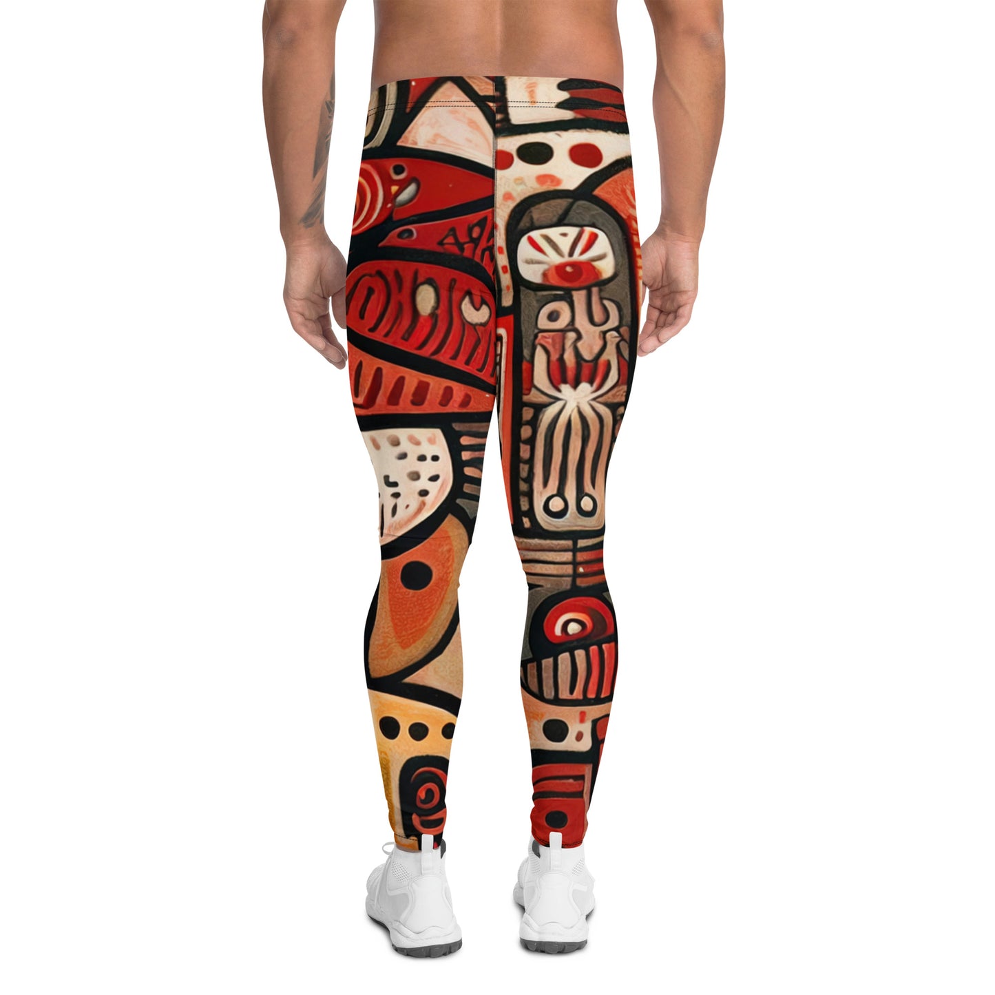 DMV 0107 Retro Art Men's Leggings