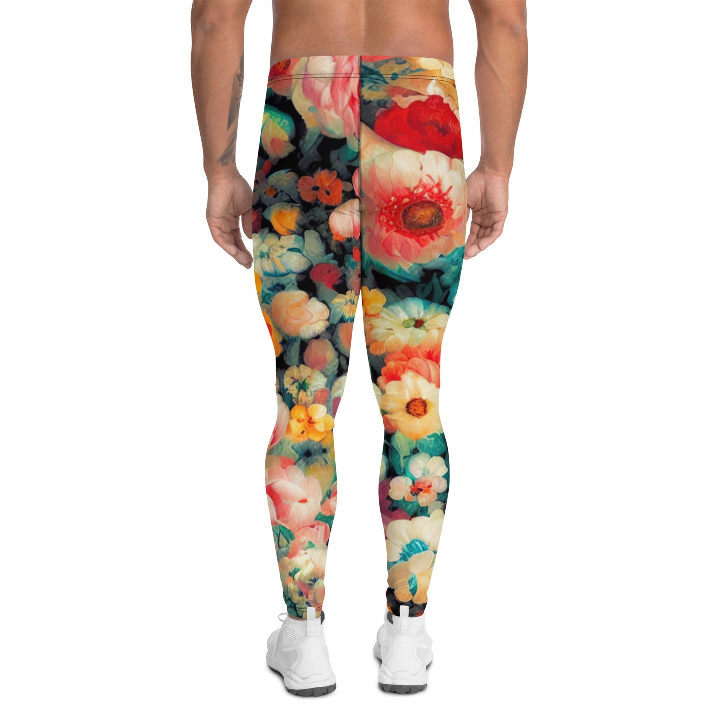 DMV 0150 Floral Men's Leggings