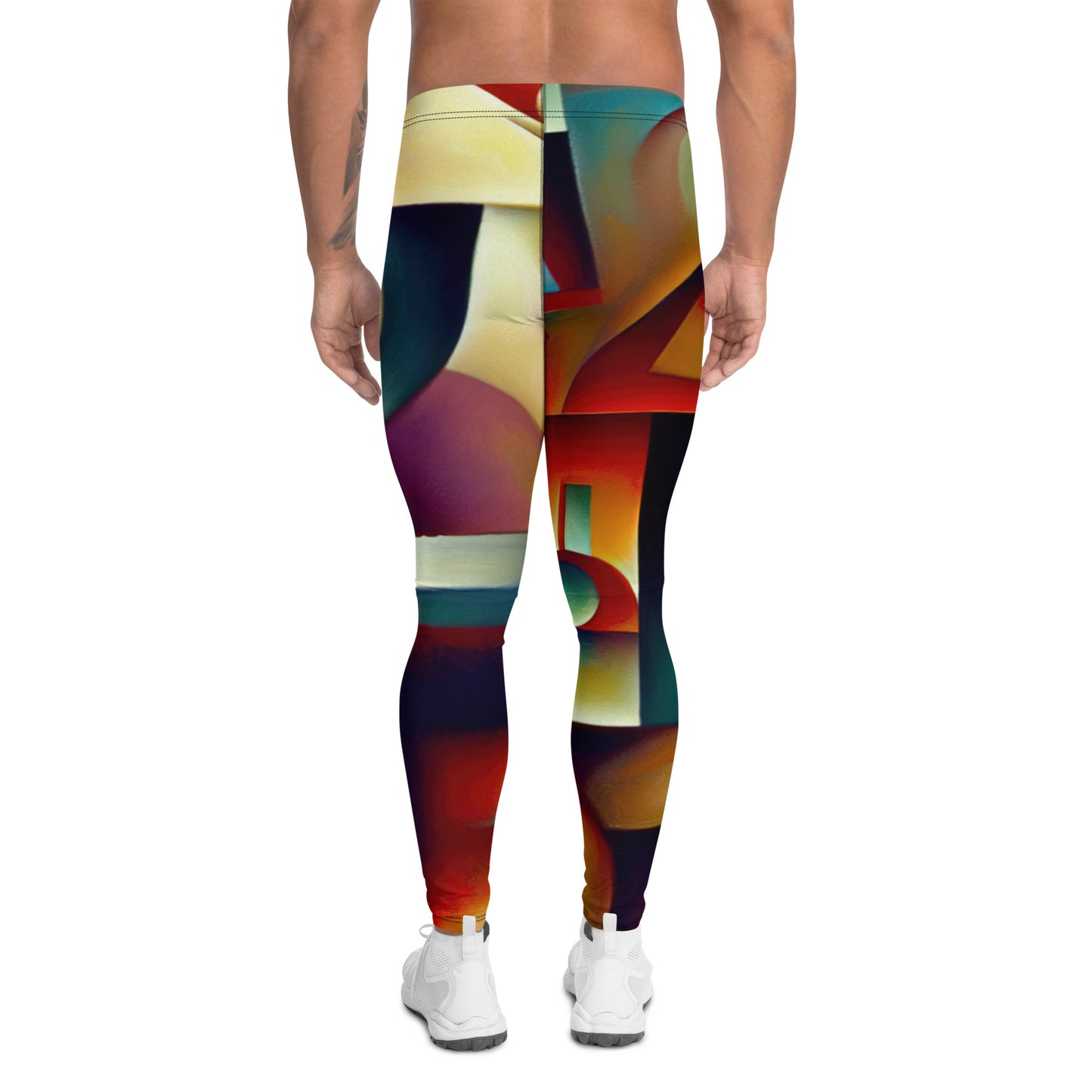 DMV 0143 Retro Art Men's Leggings