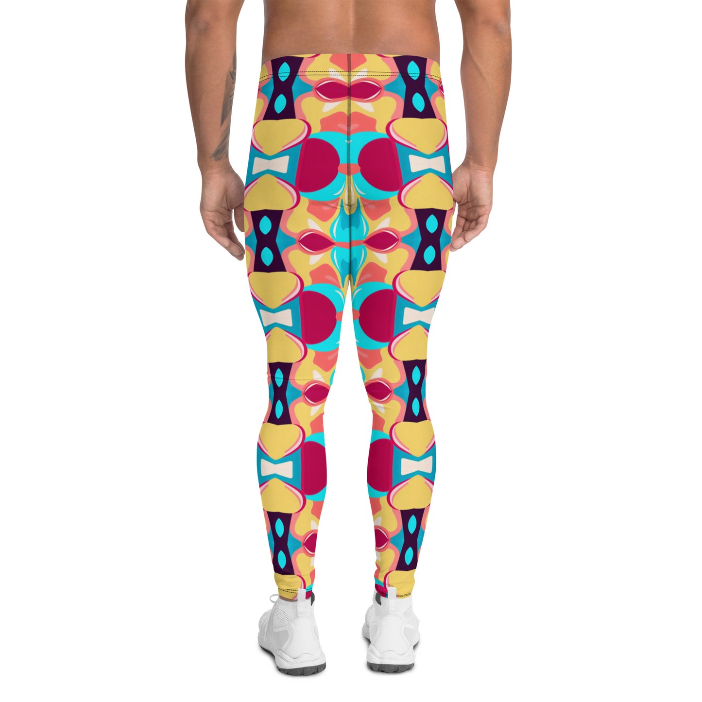 DMV 0134 Vintage Artsy Men's Leggings