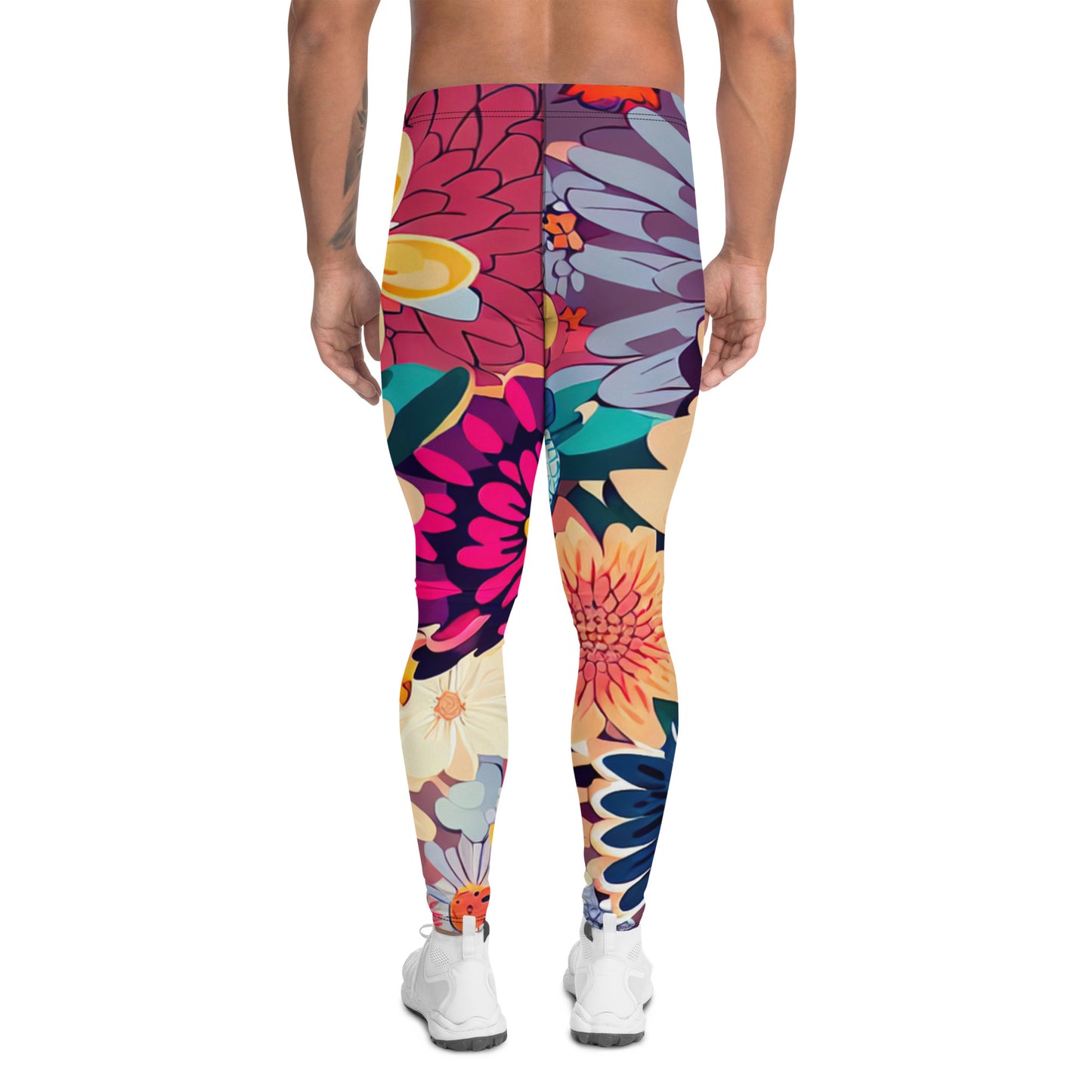 DMV 0137 Floral Men's Leggings