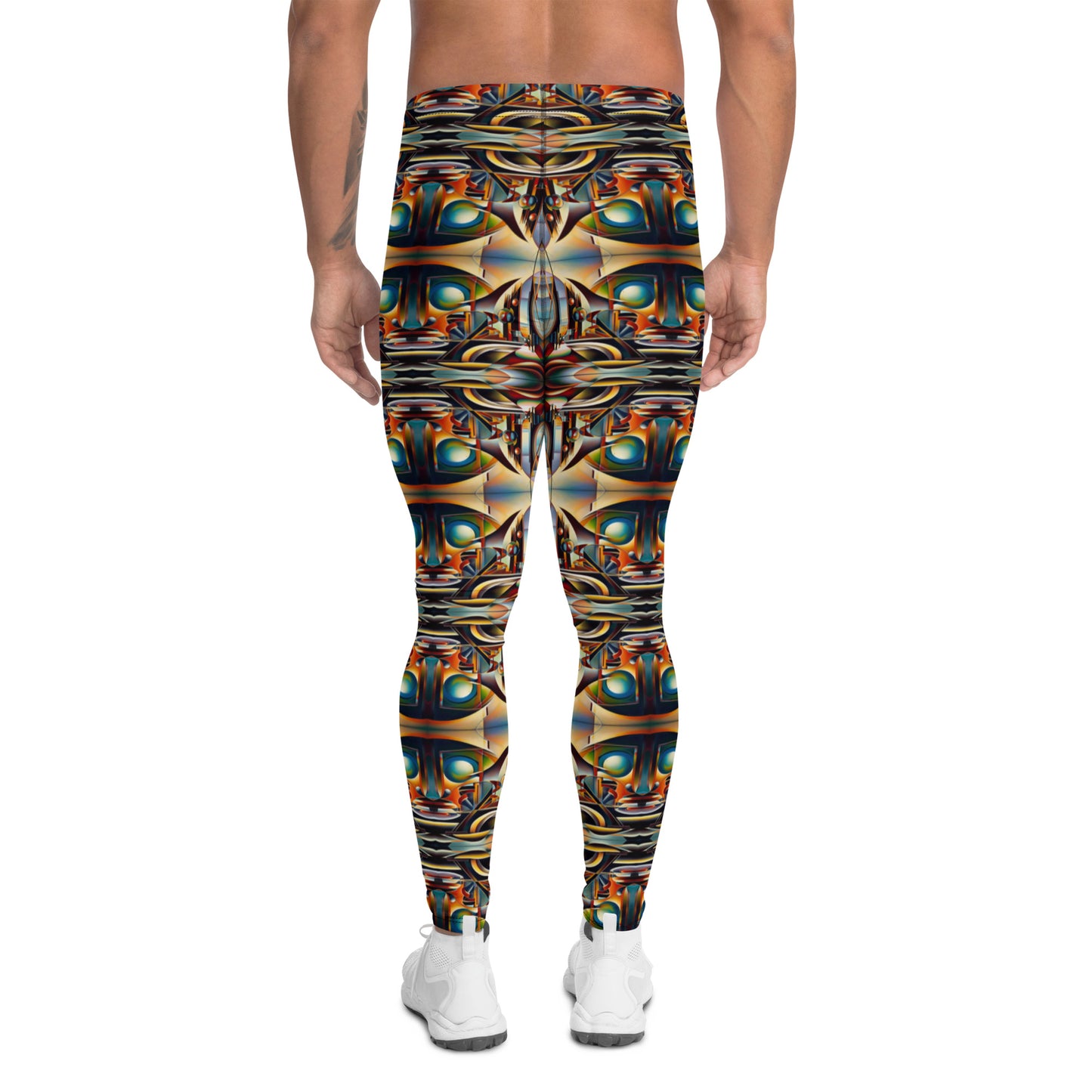 DMV 0135 Conceptual Artsy Men's Leggings