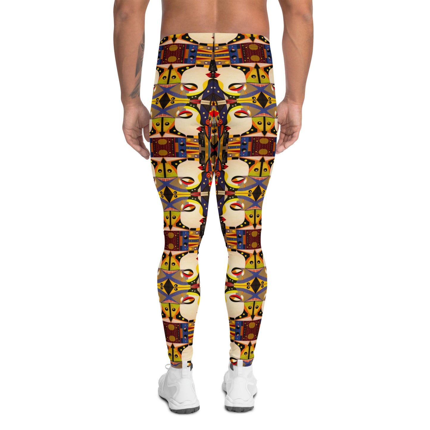 DMV 0176 Chic Boho Men's Leggings