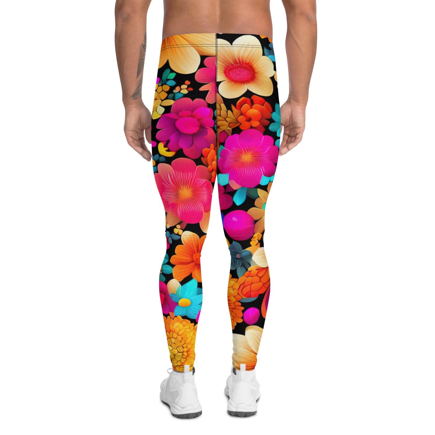 DMV 0259 Floral Men's Leggings