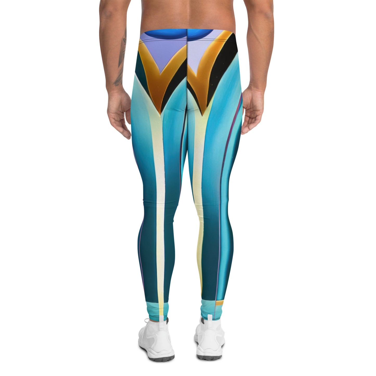 DMV 0262 Retro Art Men's Leggings