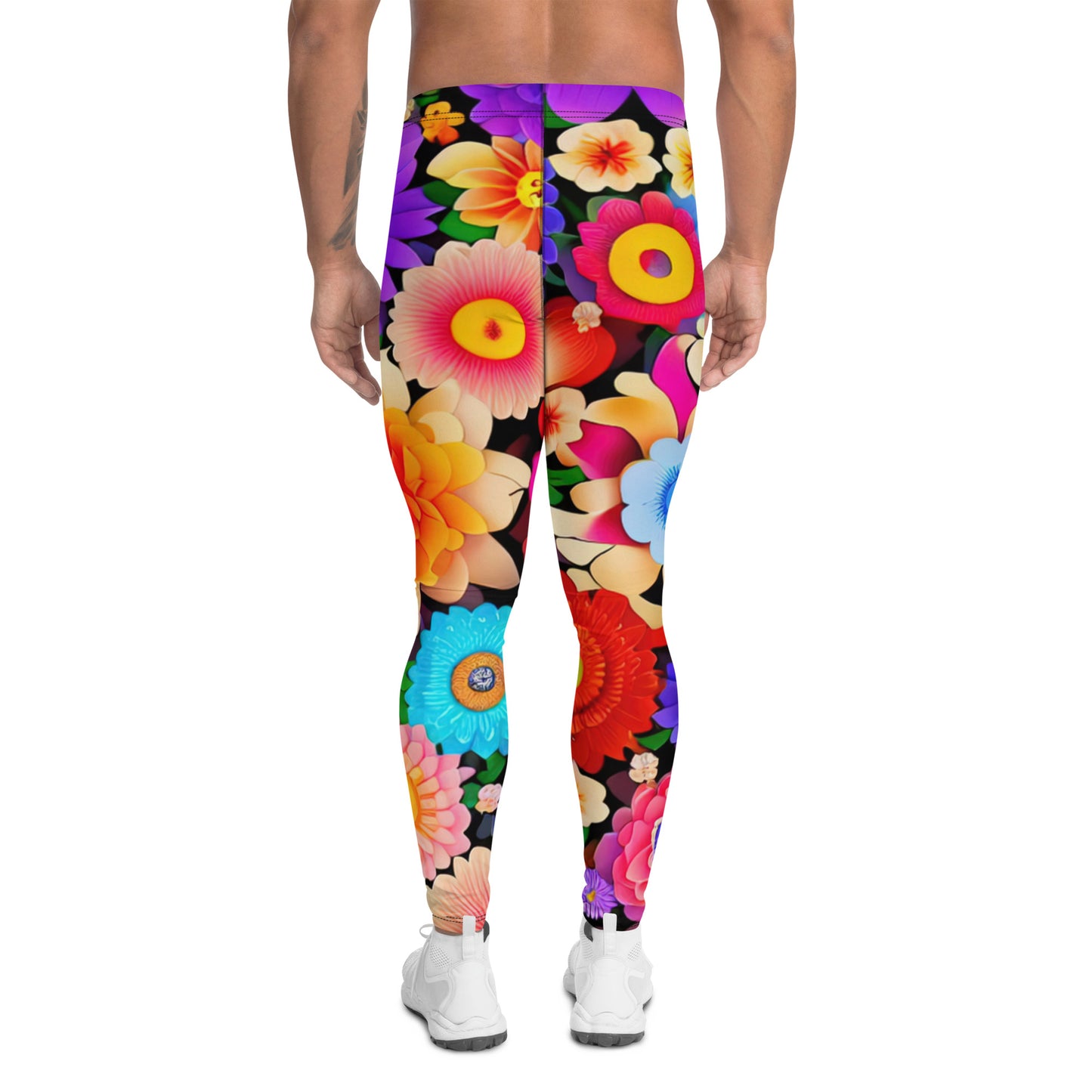 DMV 0309 Floral Men's Leggings