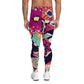 DMV 1525 Floral Men's Leggings