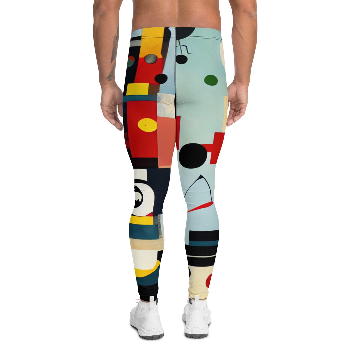 DMV 0152 Retro Art Men's Leggings