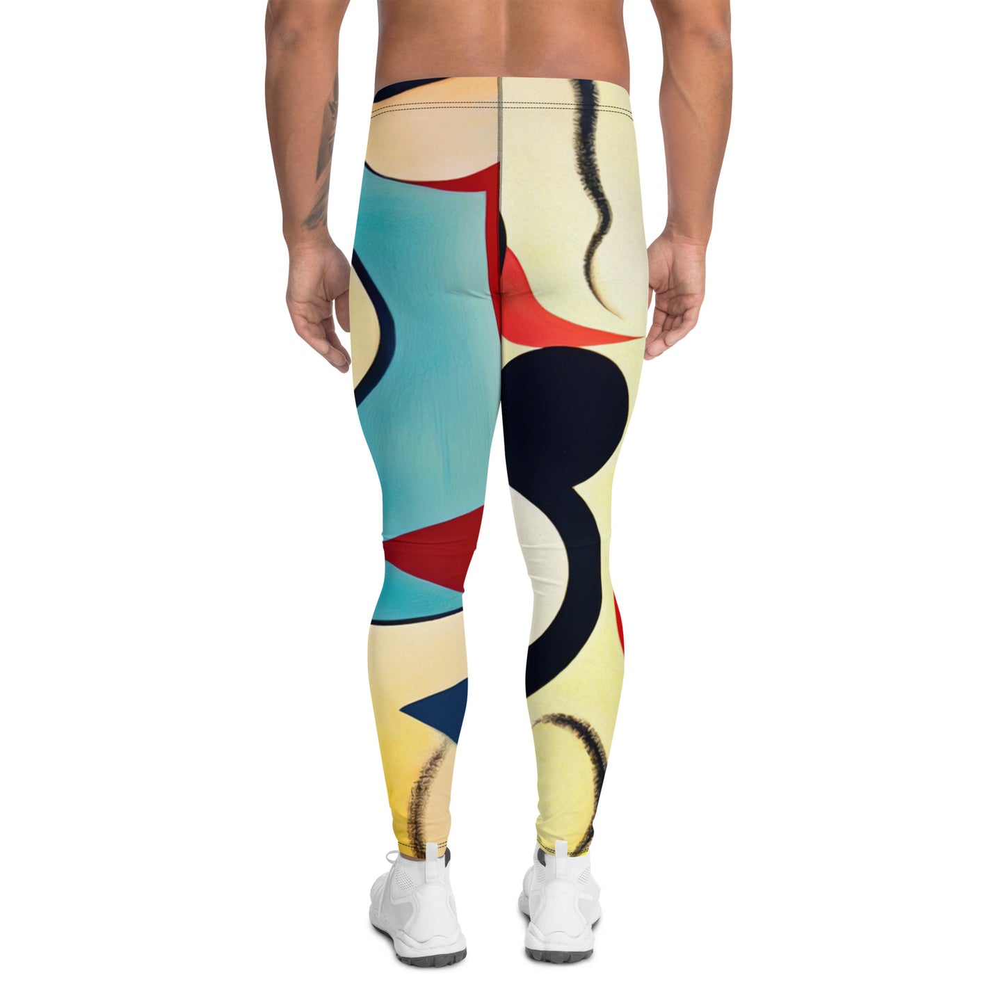 DMV 1356 Retro Art Men's Leggings