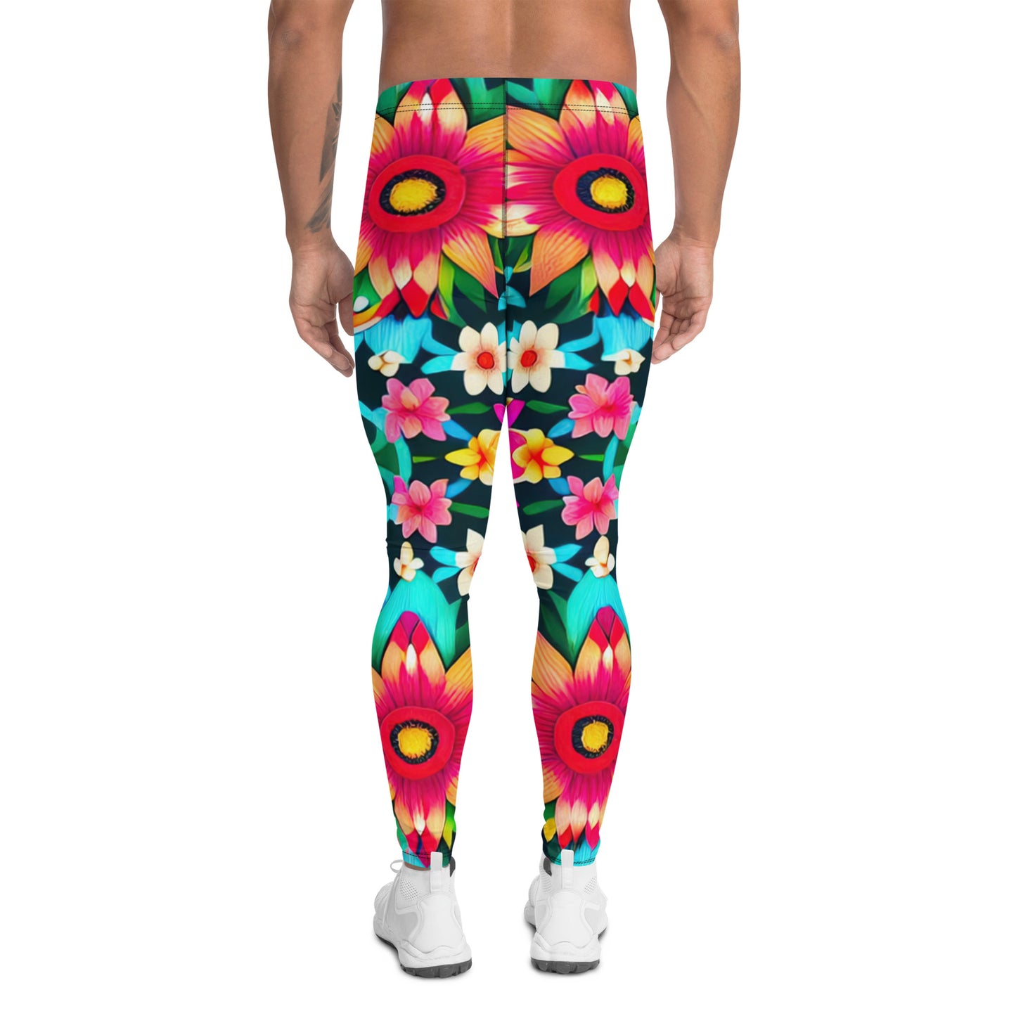 DMV 0193 Floral Men's Leggings