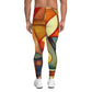 DMV 0298 Retro Art Men's Leggings