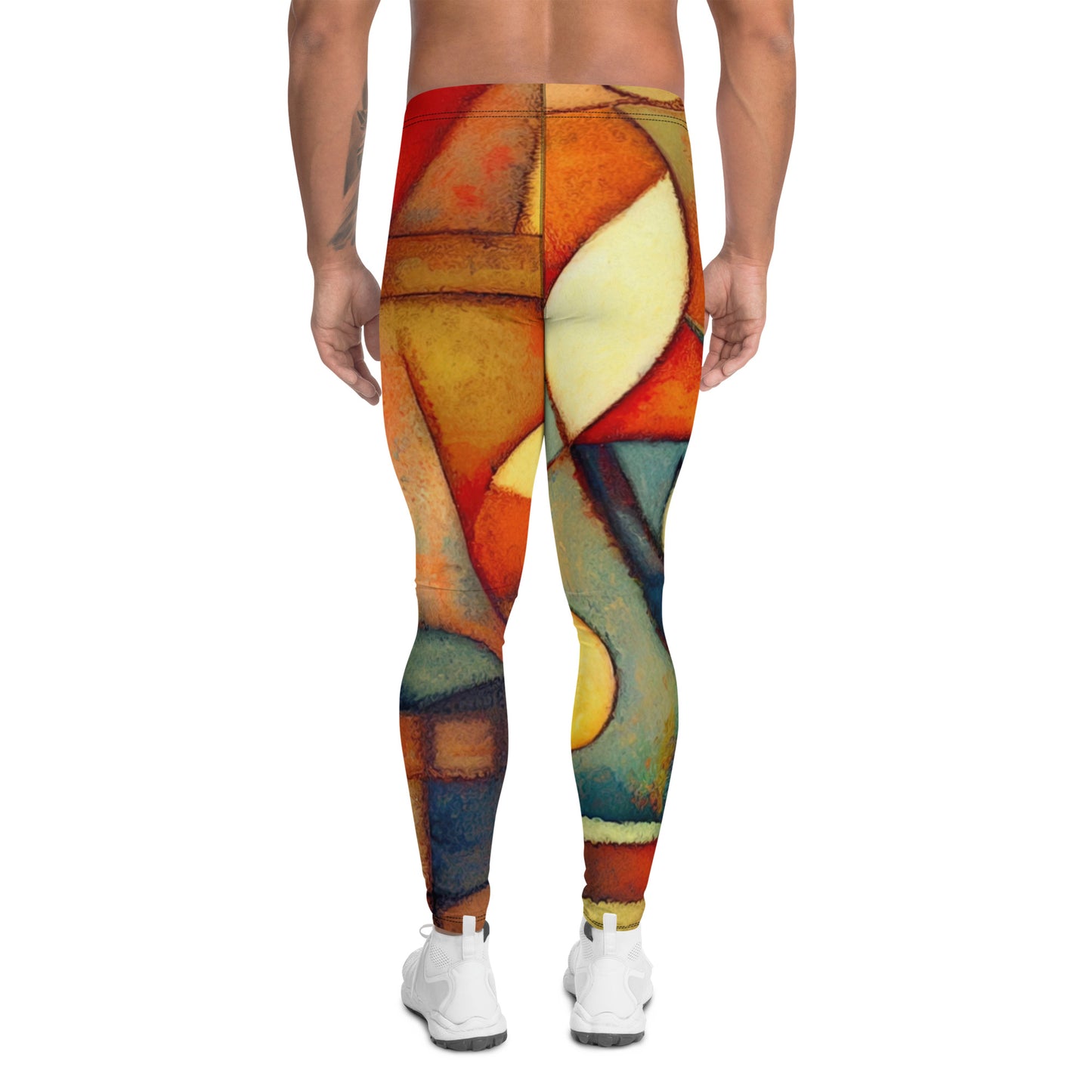 DMV 0298 Retro Art Men's Leggings