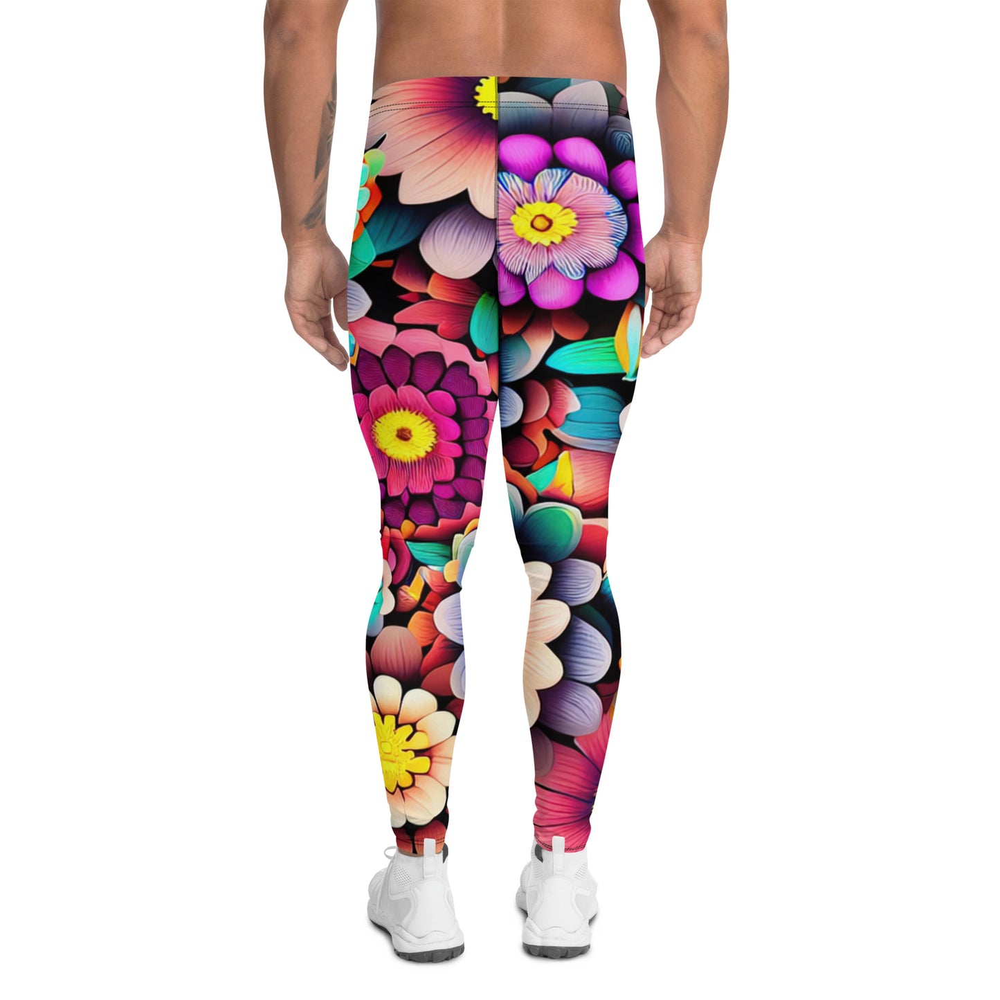 DMV 0515 Floral Men's Leggings