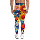 DMV 1849 Floral Men's Leggings