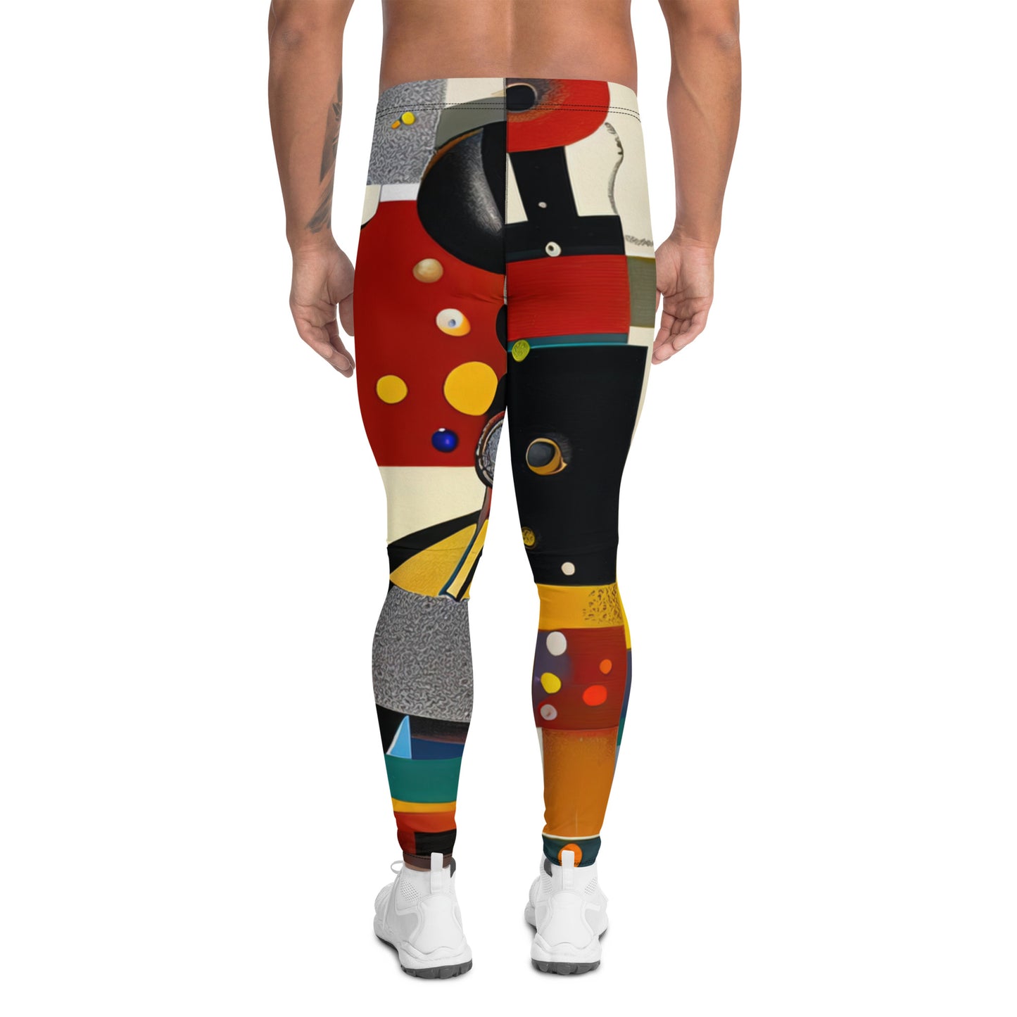 DMV 1267 Retro Art Men's Leggings