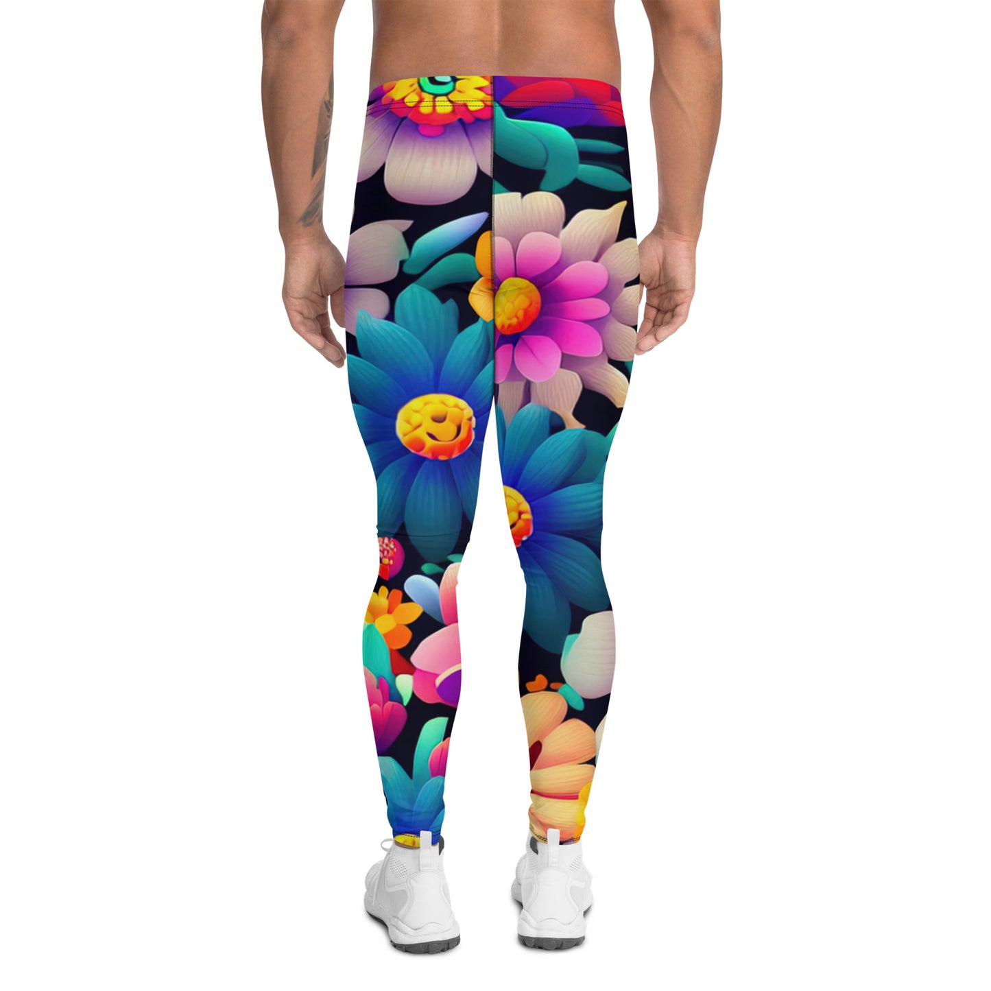 DMV 0849 Floral Men's Leggings