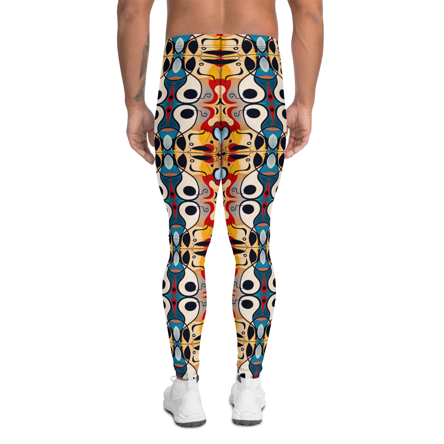 DMV 1169 Vintage Artsy Men's Leggings