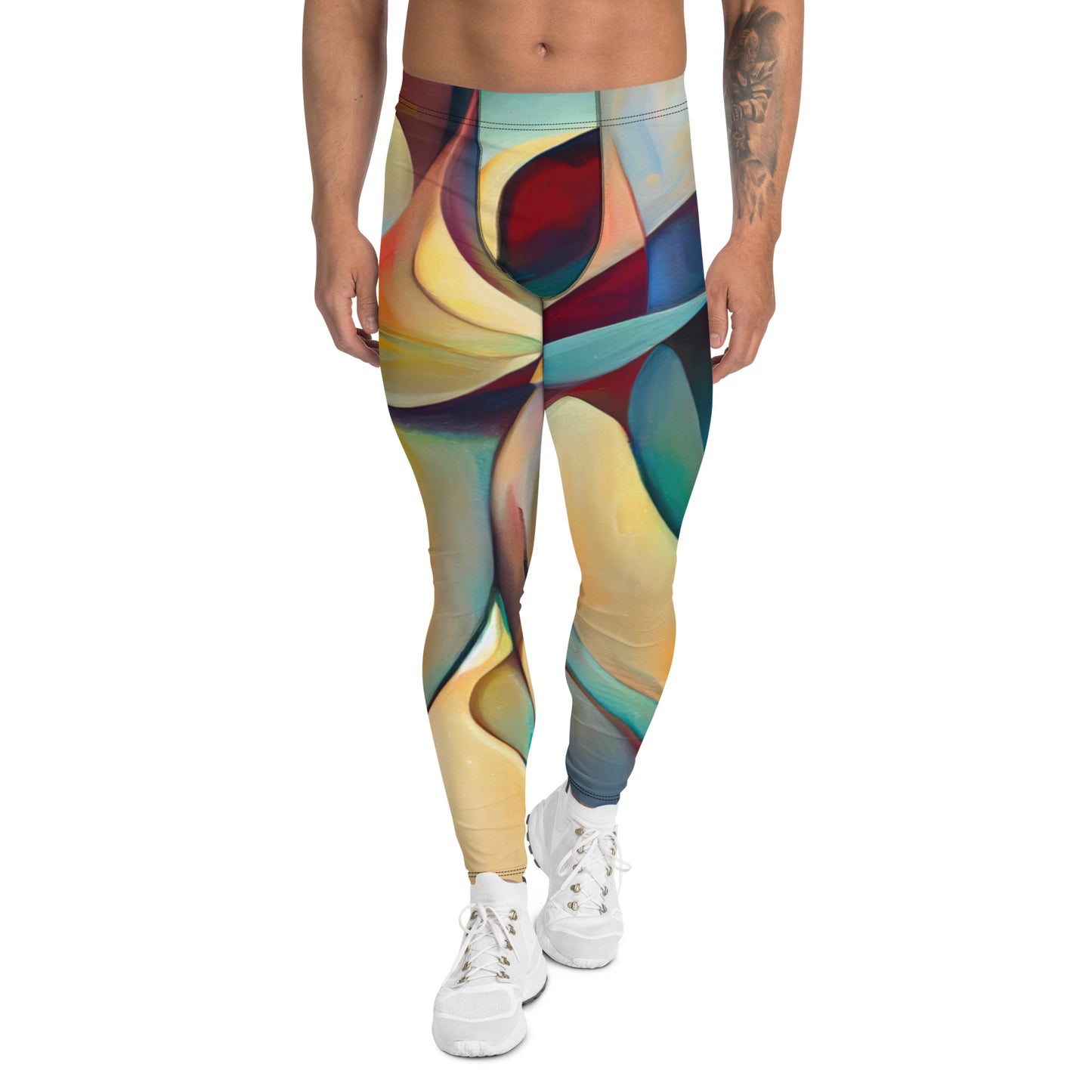 DMV 0243 Abstract Art Men's Leggings