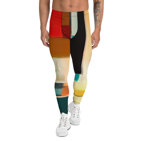 DMV 0282 Abstract Art Men's Leggings