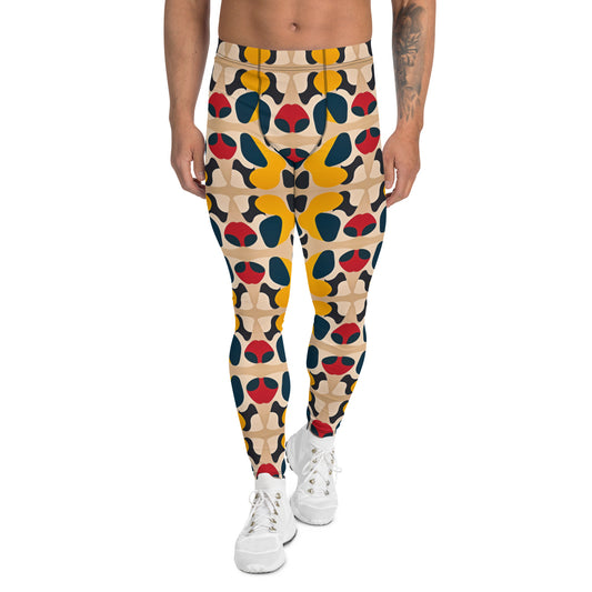 DMV 0236 Vintage Artsy Men's Leggings