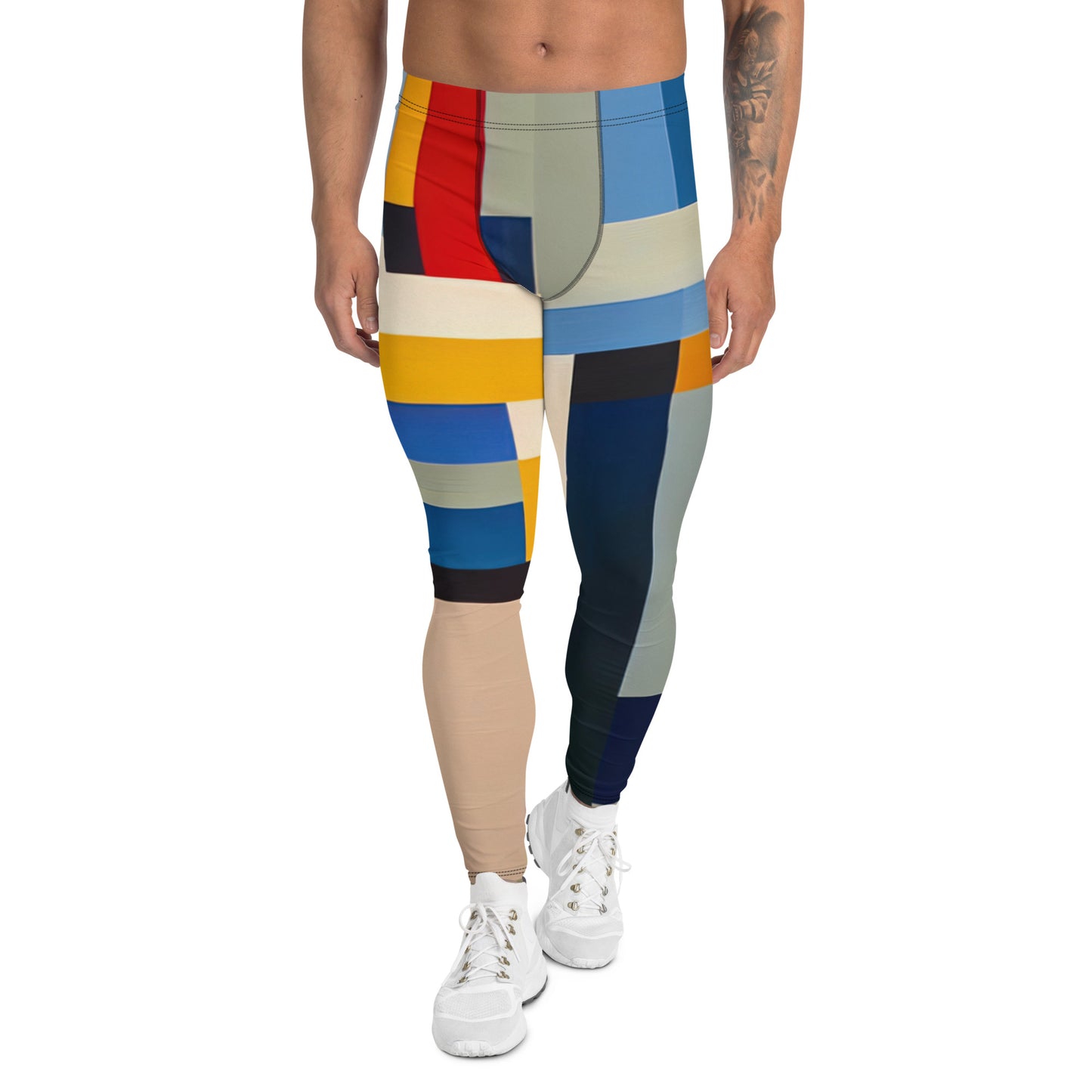 DMV 0072 Abstract Art Men's Leggings