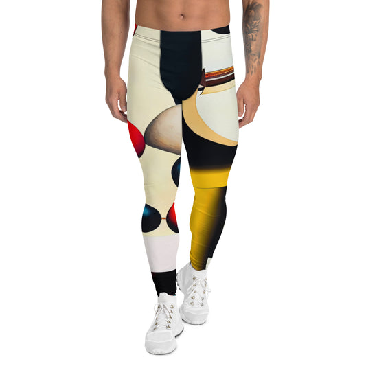 DMV 0055 Retro Art Men's Leggings