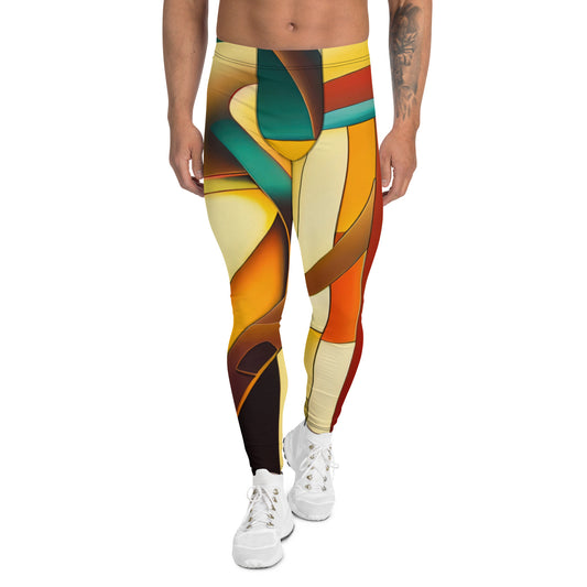 DMV 0048 Retro Art Men's Leggings