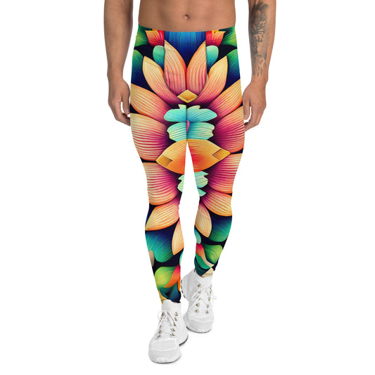 DMV 0020 Floral Men's Leggings