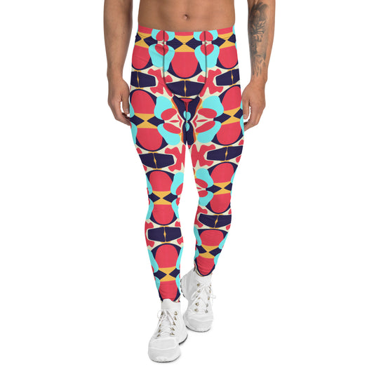 DMV 0030 Vintage Artsy Men's Leggings