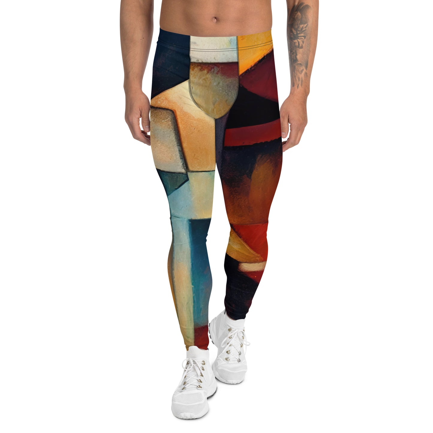 DMV 0053 Abstract Art Men's Leggings