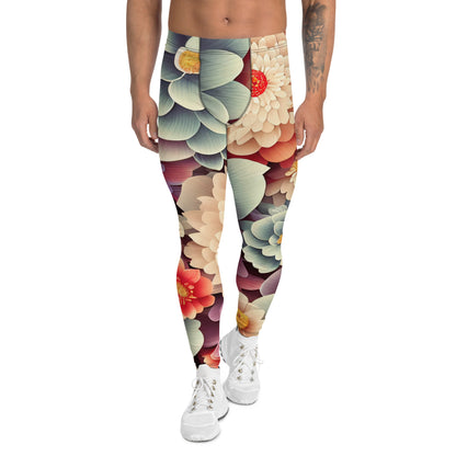 DMV 0031 Floral Men's Leggings