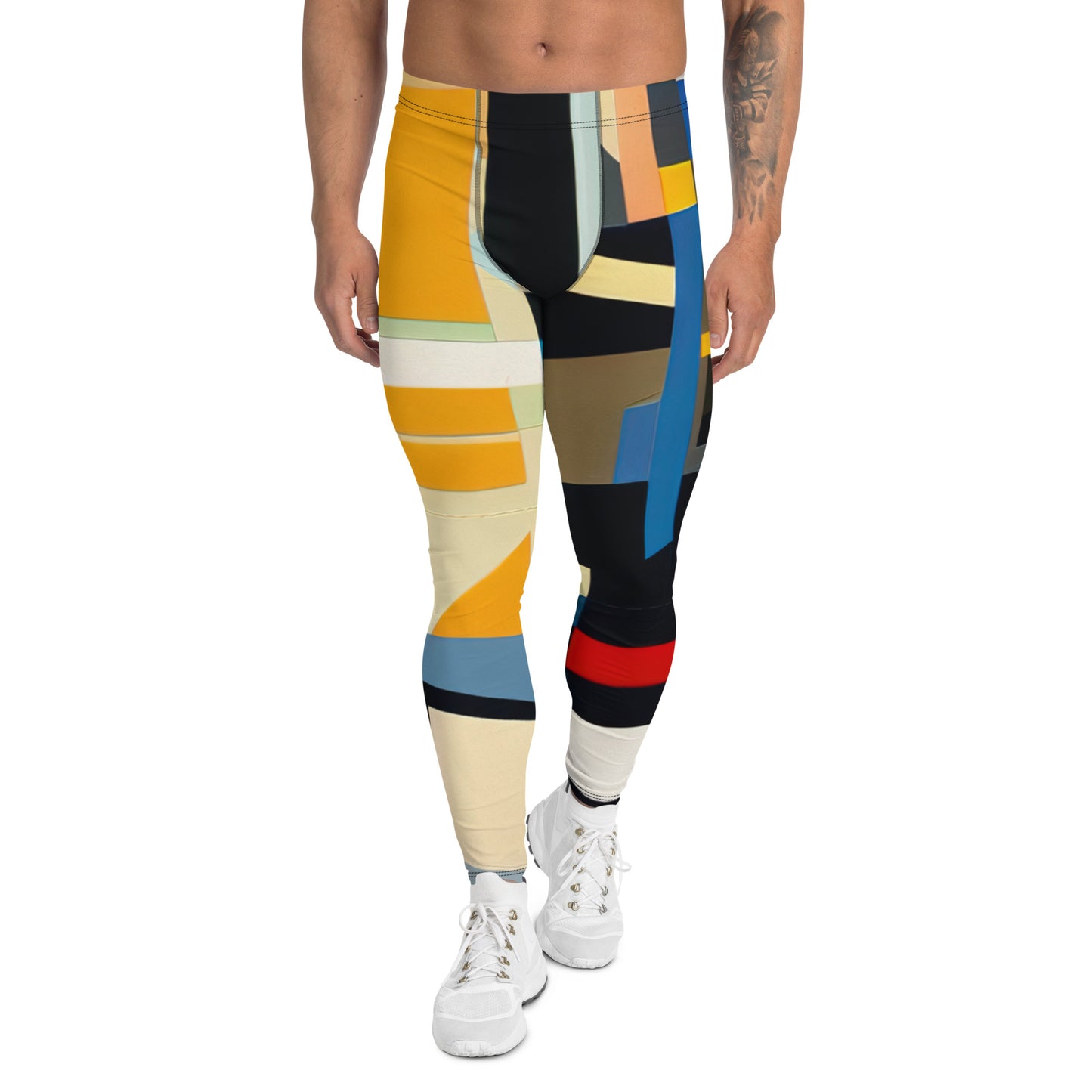 DMV 0023 Abstract Art Men's Leggings