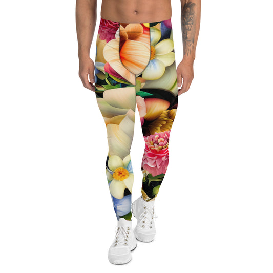 DMV 0088 Floral Men's Leggings