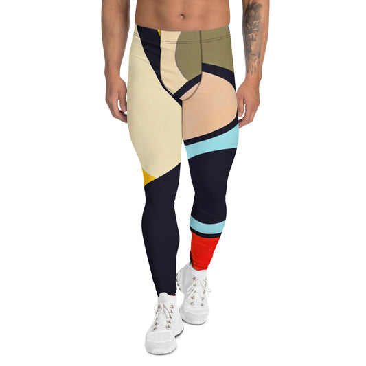 DMV 0130 Retro Art Men's Leggings