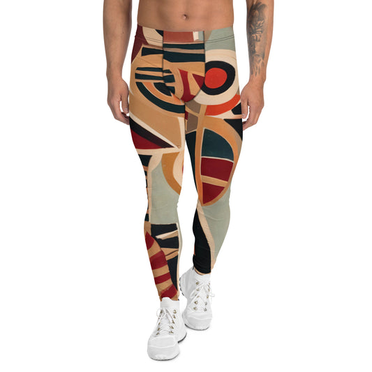 DMV 0217 Retro Art Men's Leggings