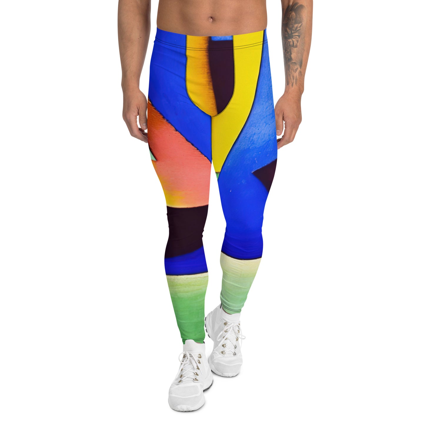 DMV 0255 Retro Art Men's Leggings