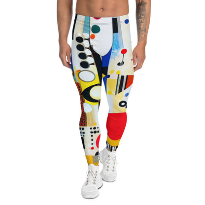 DMV 0124 Retro Art Men's Leggings