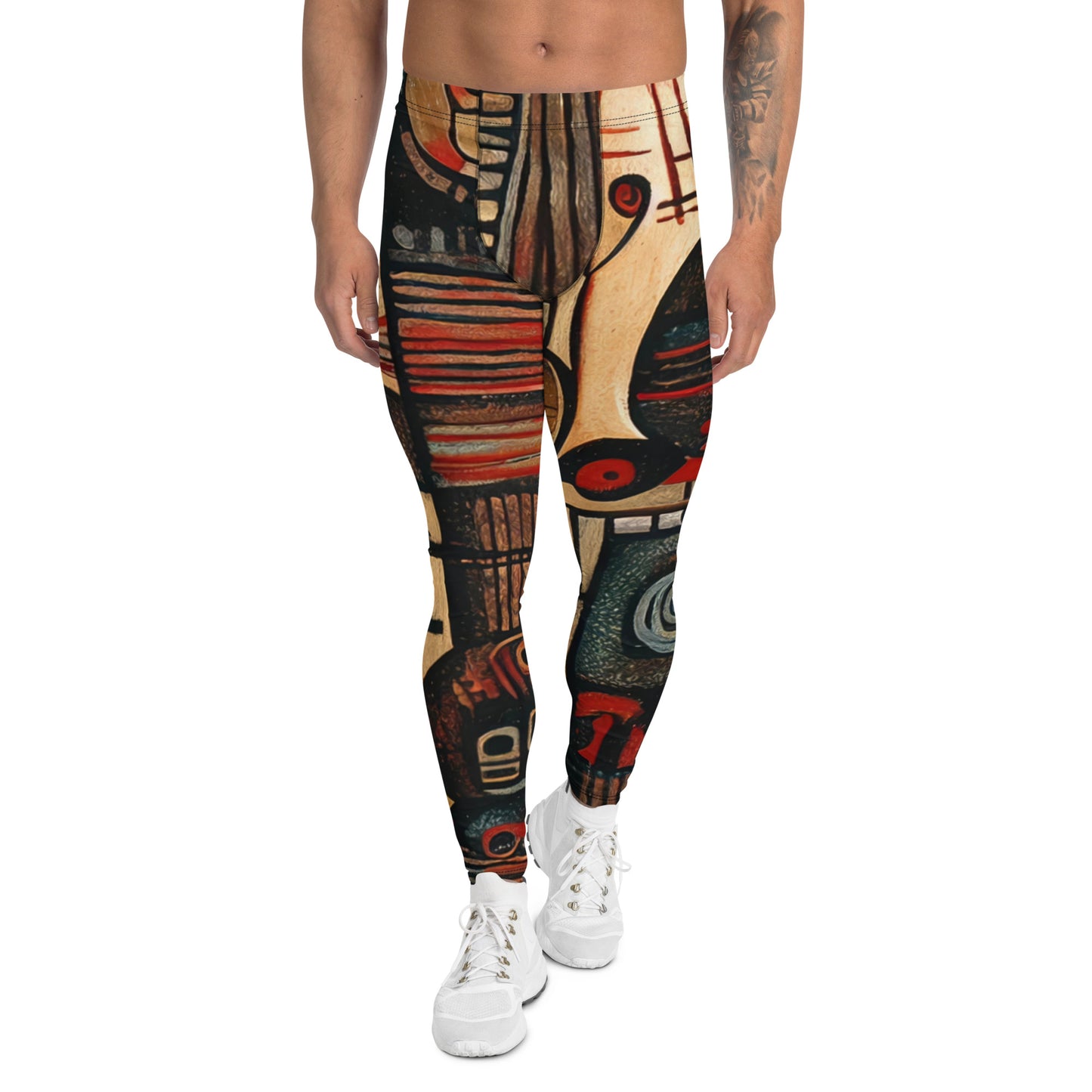 DMV 0256 Retro Art Men's Leggings