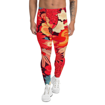 DMV 0105 Floral Men's Leggings