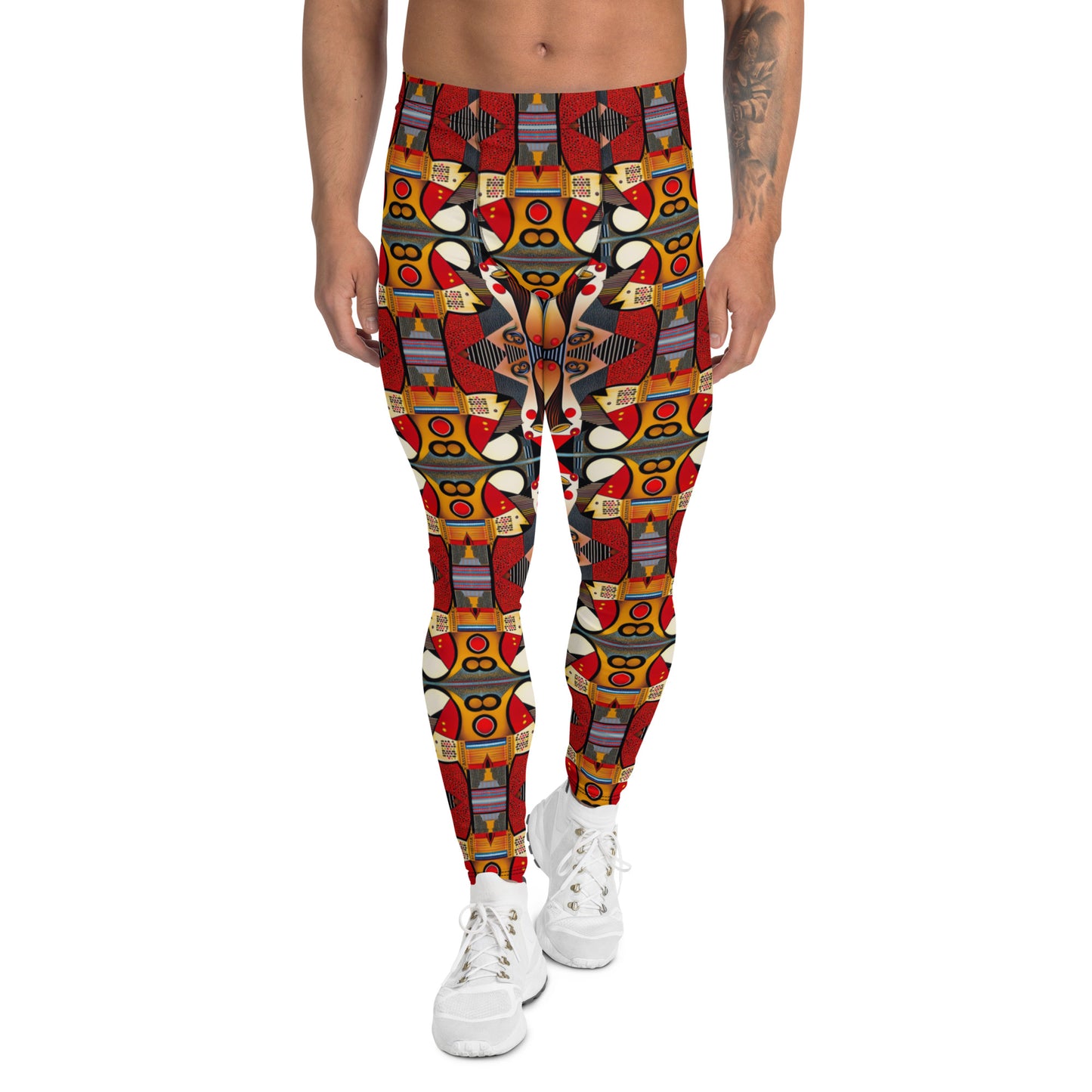 DMV 0208 Chic Boho Men's Leggings