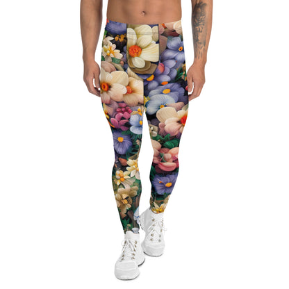 DMV 0114 Floral Men's Leggings