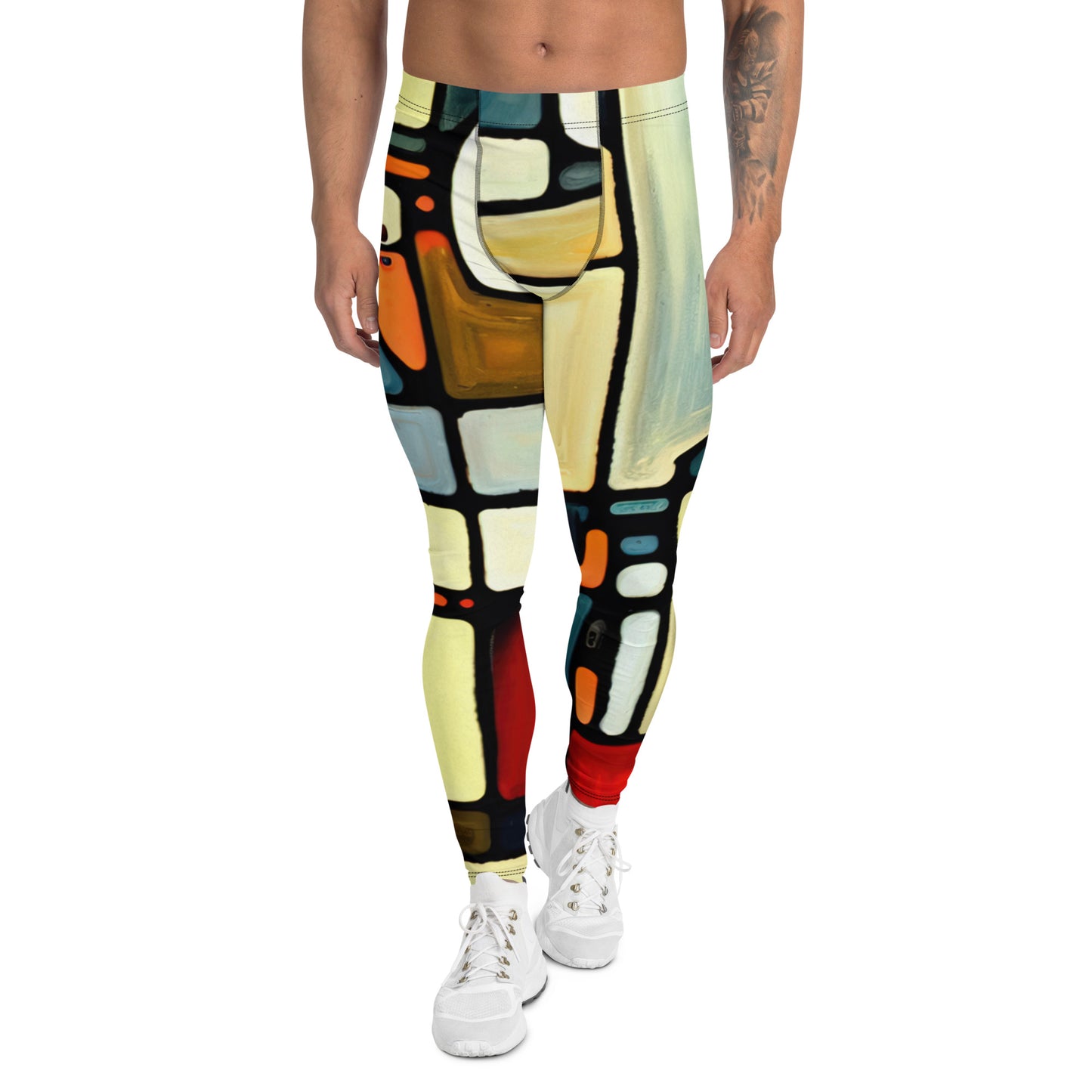 DMV 0117 Abstract Art Men's Leggings