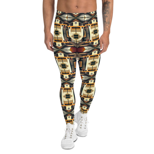 DMV 0247 Geo Boho Men's Leggings