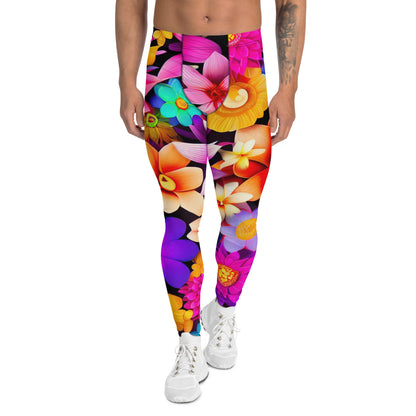 DMV 0136 Floral Men's Leggings