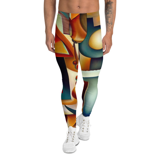 DMV 0143 Retro Art Men's Leggings