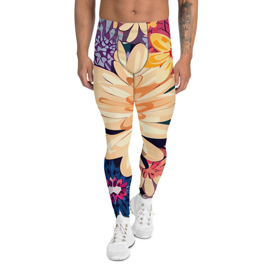 DMV 0137 Floral Men's Leggings