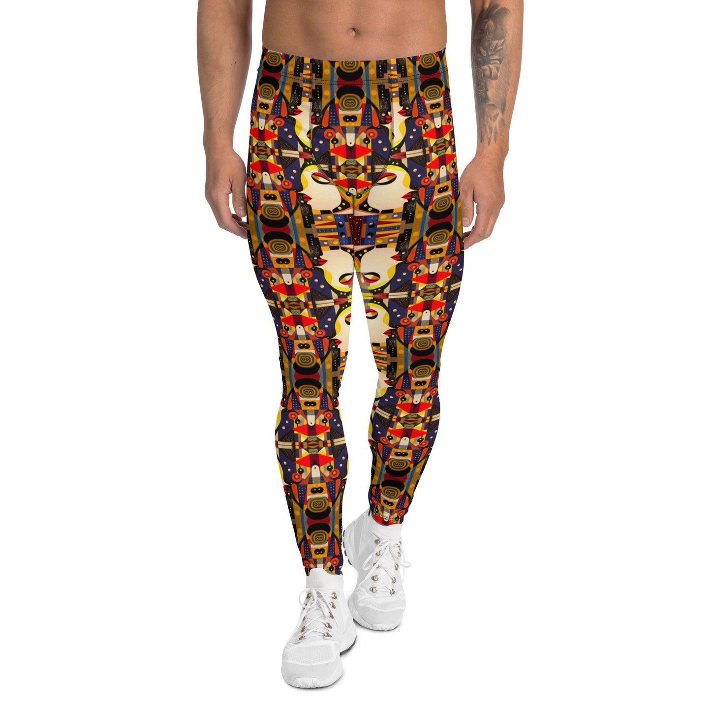 DMV 0176 Chic Boho Men's Leggings