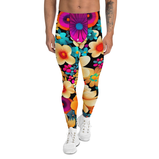 DMV 0259 Floral Men's Leggings