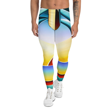 DMV 0262 Retro Art Men's Leggings